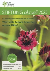 Titelseite Infobroschüre Loki Schmidt Stiftung - Stiftung aktuell 2025