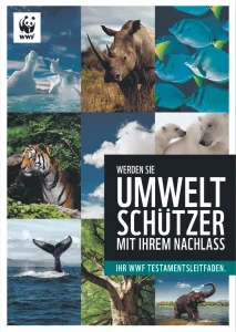 Titelseite Infobroschüre WWF Testamentsleitfaden